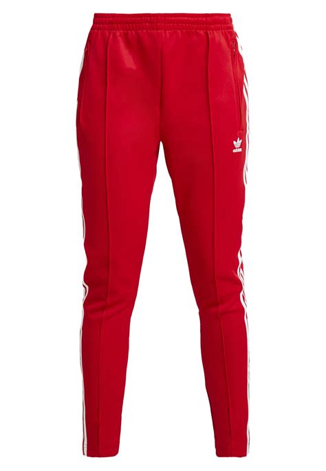 adidas sportbroek dames rood